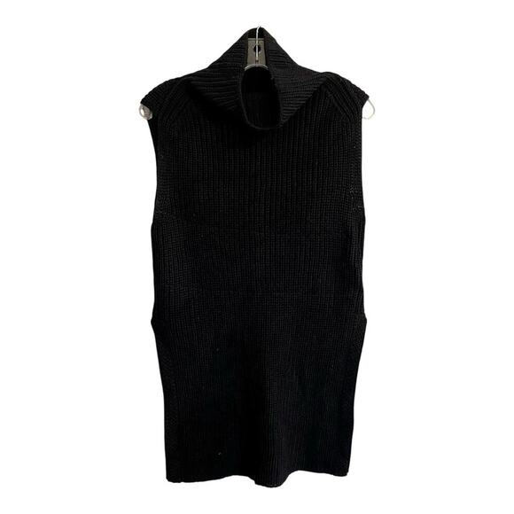 Aritzia Wilfred Durandal Sweater Vest Tunic 100% Merino Wool Small Chunk… - Picture 2 of 9